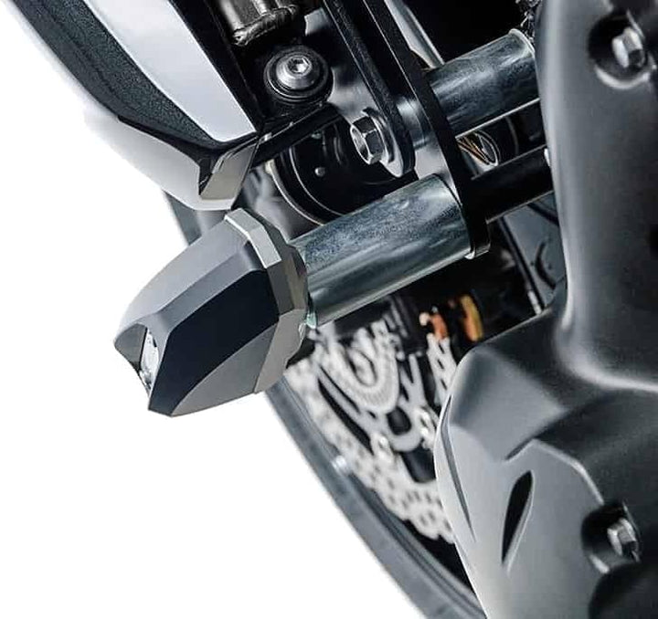 Sturzpad-Kit, schwarz, Kawasaki ER-6n (2012-)