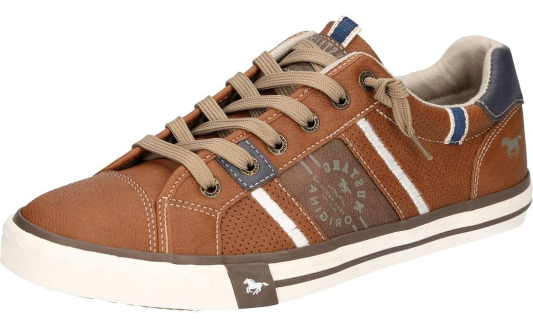MUSTANG Herren 4072-308 Slip On Sneaker 44 EU Cognac, 44 EU Cognac