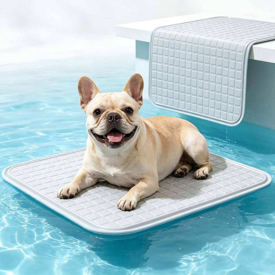 Kühlmatte für Hunde selbstkühlend M 50 x 65 cm | 100% ungiftiges ThermoSchutz Gel, für alle Grössen