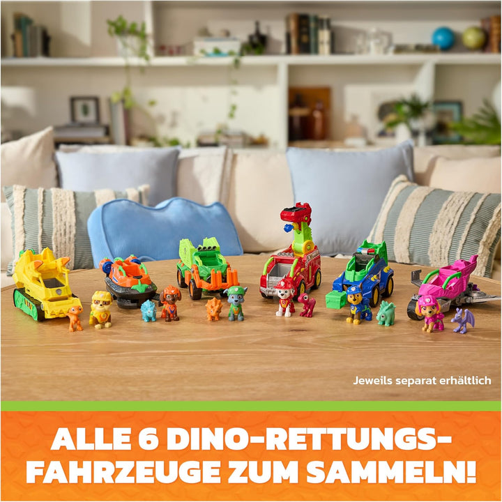 PAW PATROL: Der Dino Film, Zumas Dino-Rettungs-Hovercraft, Luftkissenbot mit Zuma-Figur und Dino-Fre