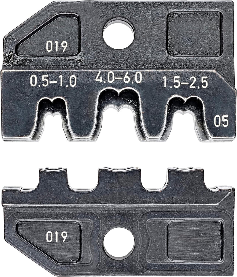 Knipex Crimpeinsatz für unisolierte, offene Steckverbinder 4,8 + 6,3 mm 97 49 05