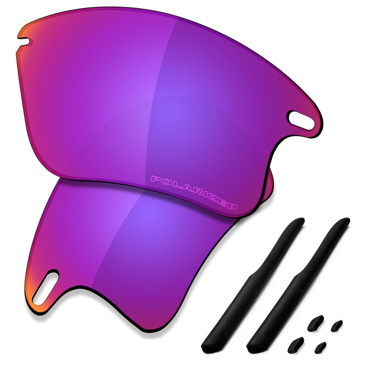 Saucer Premium-Ersatzgläser und Gummi-Kits für Oakley Fast Jacket XL OO9156 Sonnenbrillen High Defen