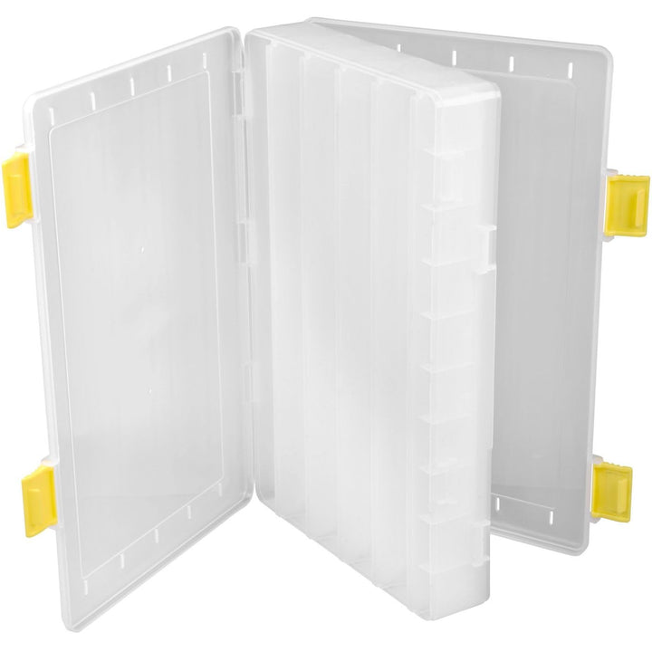 SPRO Hardbaits Box XL 33,5x24x6,2cm - Köderbox für Wobbler & Jerkbaits, Angelbox für Kunstköder, Bai