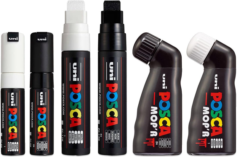 POSCA - Lackstift mit breiter Spitze, Mop&