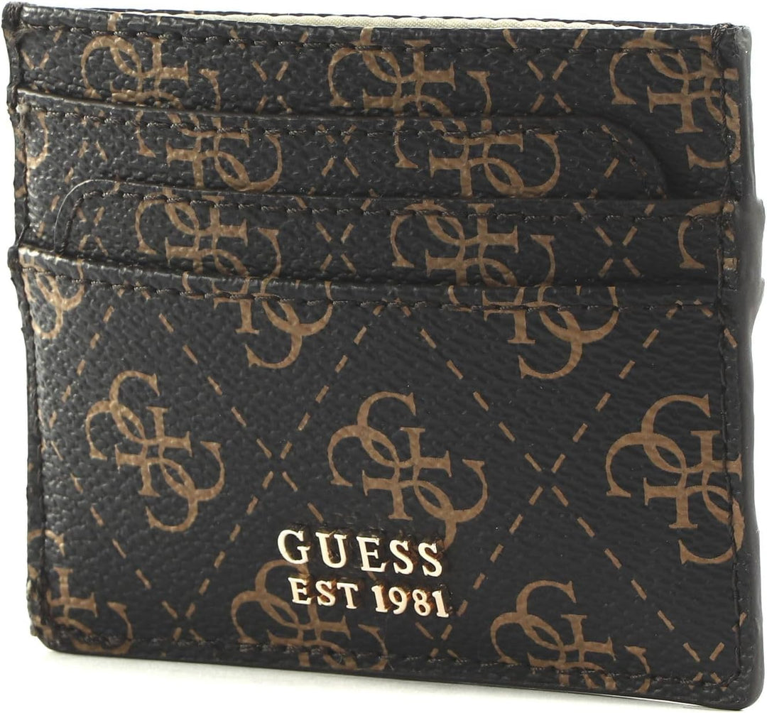 GUESS Women Laurel SLG Phone CRO Wallet, Einheitsgr&#xF6;&#xDF;e Brown Logo