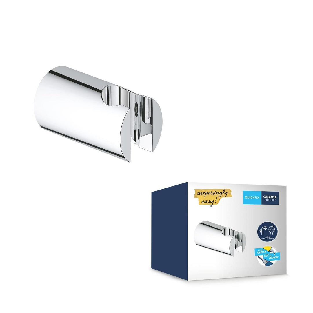 Grohe 26102000 GRO26102000 Vitalio Universelle Duschkopf-Halterung, Chrom, Chrom