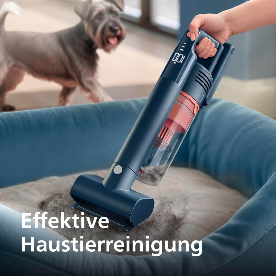 Philips SpeedPro Max Kabelloser Staubsauger 5000 Series Flex, Leistungsstarke Saugkraft, 60 Min. Lau