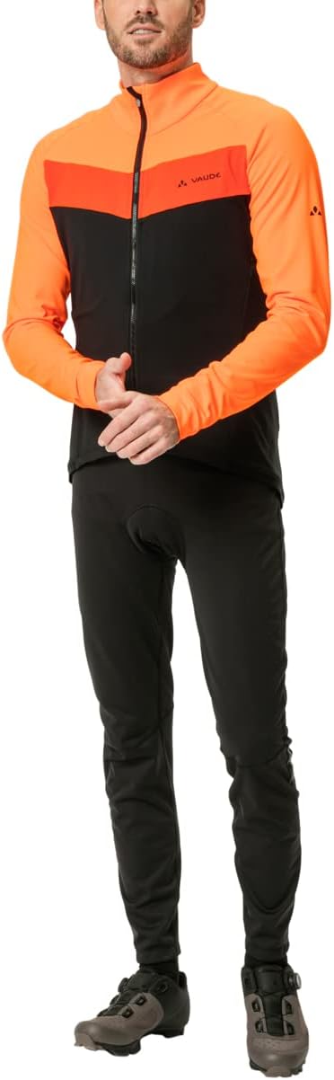 VAUDE Herren Men's Posta Ls Tricot Trikot, S Neon Orange