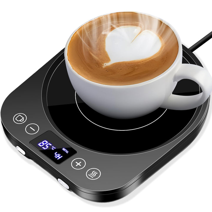 Kaffeewärmer,Aufgerüstet Tassenwärmer,Elektrischer Getränkewärmer,Kaffeetassenwärmer mit 9 Temperatu