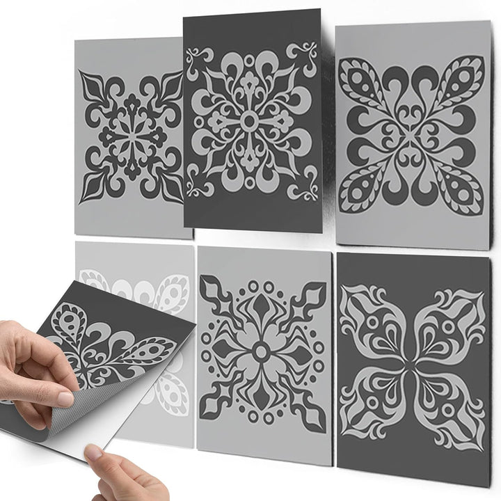 CREATISTO Klebefliesen Stickerfliesen Fliesenfolie - Aufkleber Sticker für Wandfliesen I Klebefliese