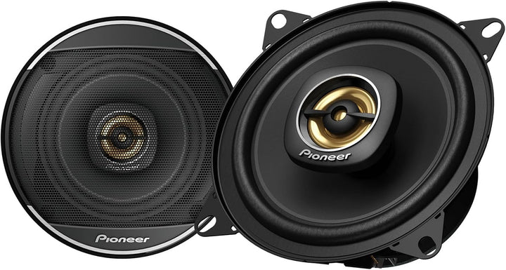 Pioneer TS-A1081F 10 cm 2-Weg-Koaxial-Lautsprecher Set mit 2 Lautsprechern (je 230 W max., 50 W Sinu