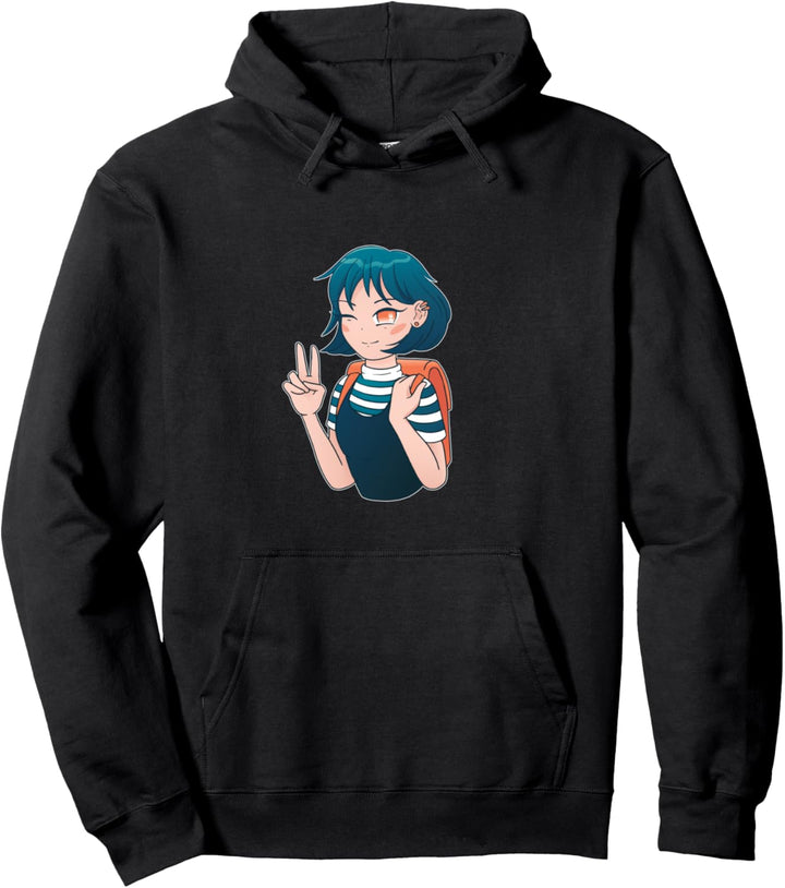 Anime Mädchen Anime Merch Anime Sachen Otaku Manga Anime Pullover Hoodie