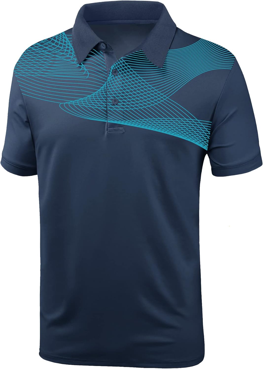JACKETOWN Poloshirt Herren Kurzarm Polohemd Atmungsaktiv Schnell Trocknend Golf Polo Tshirt Sommer P