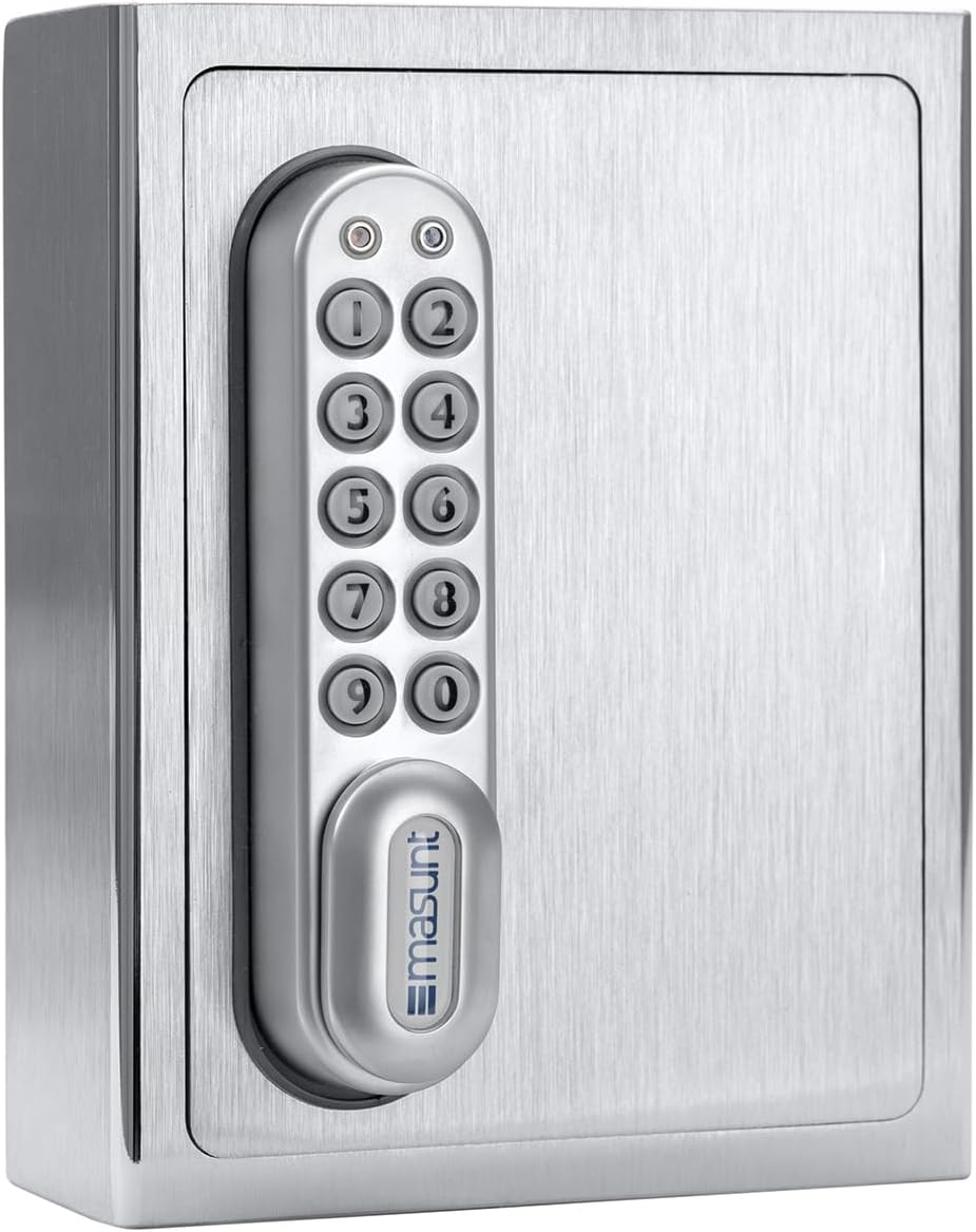 masunt Schlüsselsafe 1140 E Code | innovative Online-Codevergabe aus der Ferne | elektronischer Schl