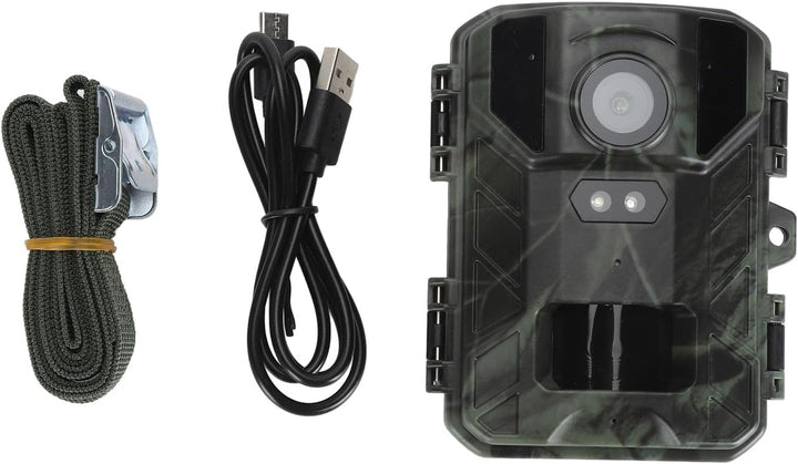 Solar Hinterkamera, 4K 50 MP HD Nachtsicht Bewegungsaktivierte Tracking Wildkamera mit LCD Display,