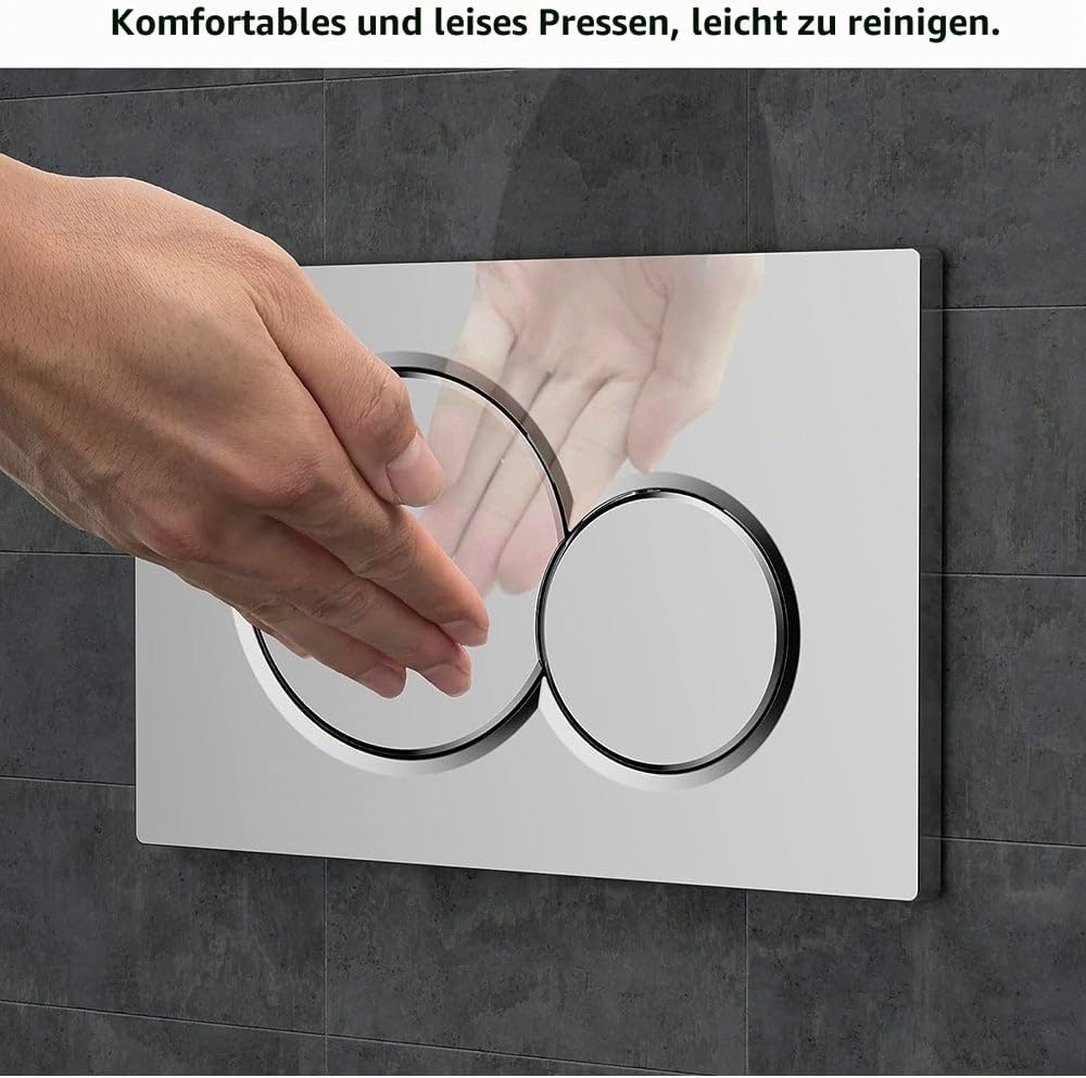 Geberit 115.770. Dt. 5 Betätigungsplatte Sigma01, Kunststoff Griff, Messing Braun, Braun