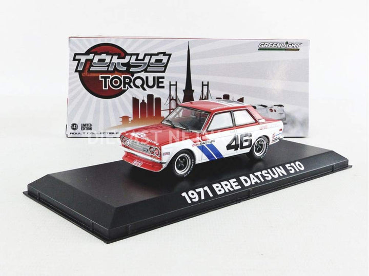 Greenlight Collectibles Miniaturauto zur Sammlung, 86335, Weiss/Rot/Blau