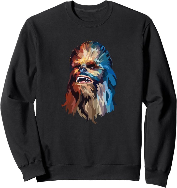 Star Wars Chewbacca Awesome Geometric Style Chewie Portrait Sweatshirt