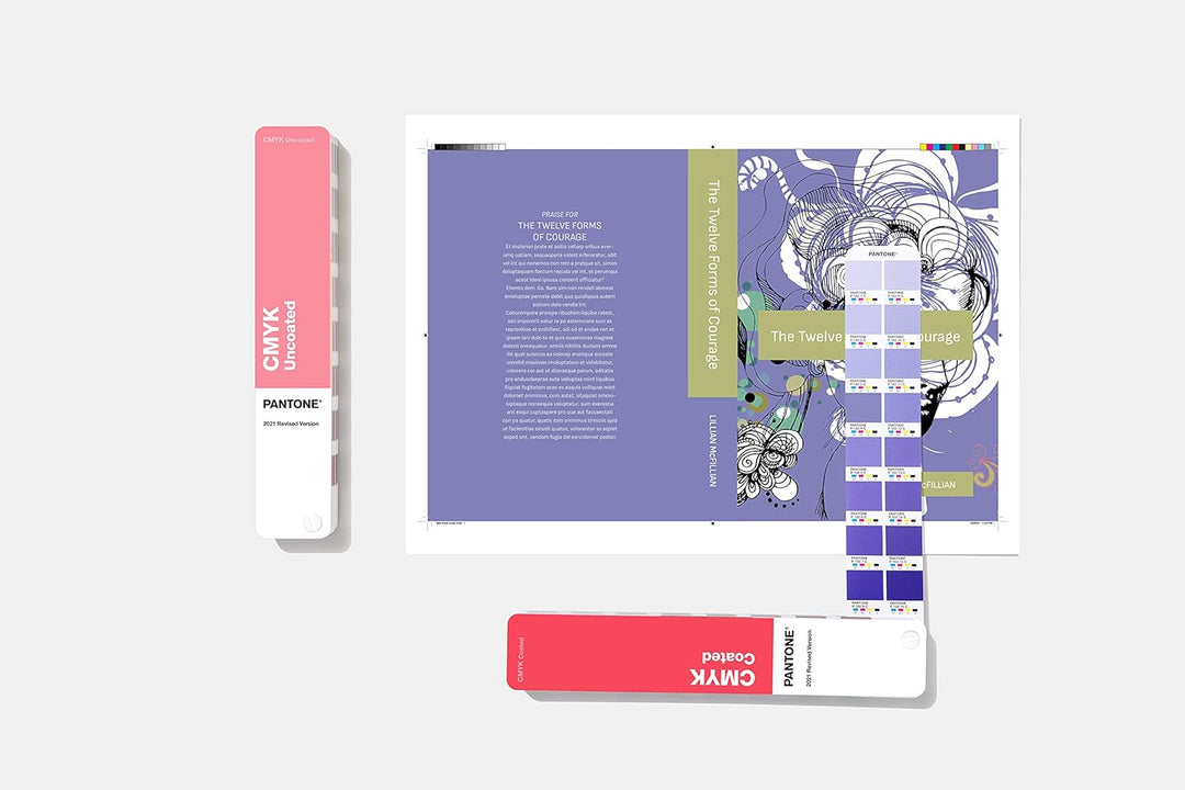 Pantone CMYK Color Guide Set, GP5101B, beschichtet und unbeschichtet, Mehrfarben,