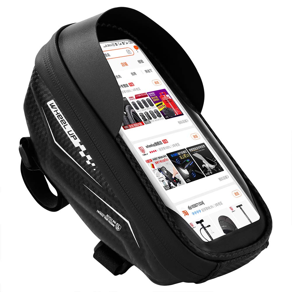 ,a Wheel Up MTB Fahrradtasche Touchscreen Radfahren Wasserdicht Front Tube Phone Case