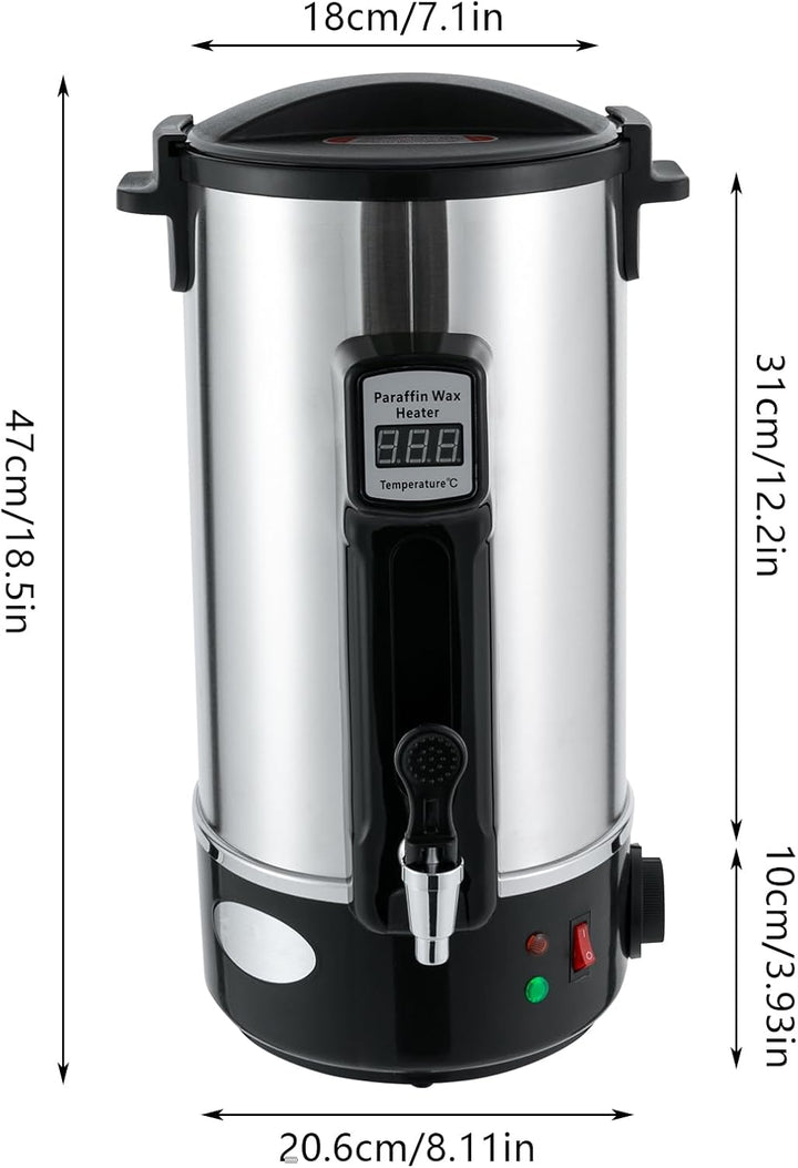 8L/10.8L/12L Wachsschmelzer für die Kerzenherstellung,wachsschmelzgerät,Kerzenherstellung Kit,Grosse