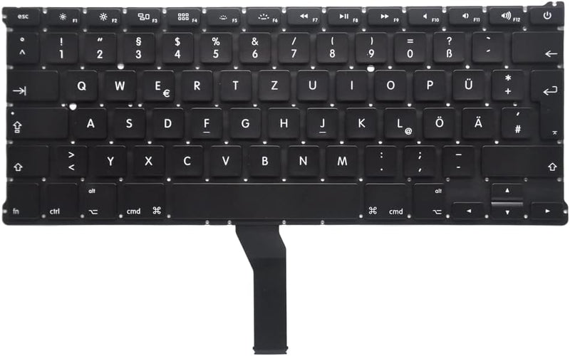 Pardarsey Laptop Tastatur Notebook Keyboard Ersatz Austausch Deutsch QWERTZ DE Kompatibel Für MacBoo