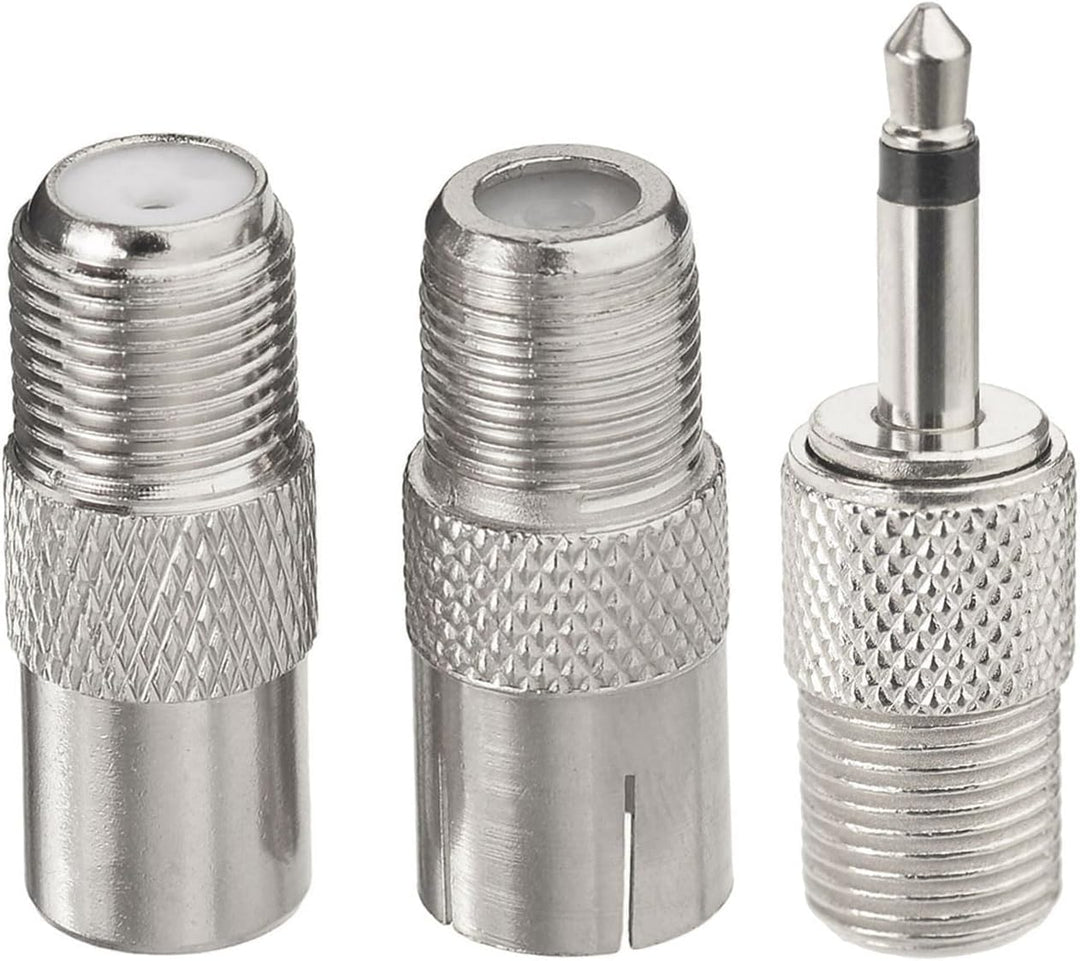 Superbat FM/AM UKW Antenne Dipolantenne mit Teflon-Beschichtung | F-Stecker mit 3m Verlängerungskabe