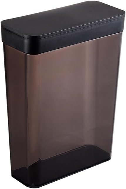 YAMAZAKI Vorratsdose Vorratsbehälter, Polystyrol, Schwarz, One Size Einheitsgrösse Schwarz, Einheits