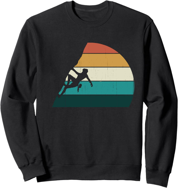 Rock Climber - Vintage Rockclimber / Rockclimbing Geschenk Sweatshirt