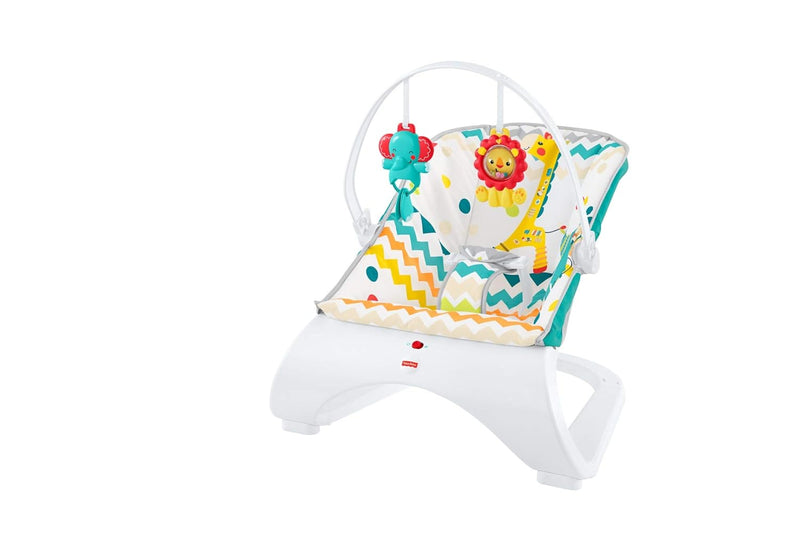 Fisher-Price Bunte karneval Comfort Curve Bouncer, Mehrfarbig,