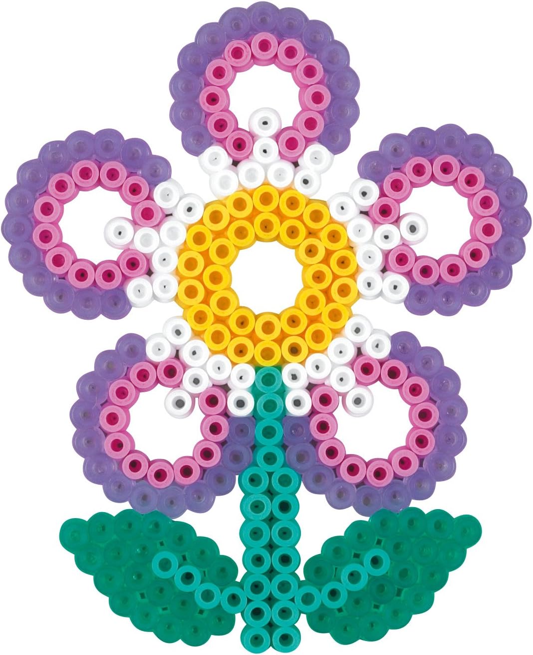 Hama Perlen 3716 Kreativbox Schmuck mit ca. 2.400 bunten Midi Bügelperlen mit Durchmesser 5 mm, 3 St