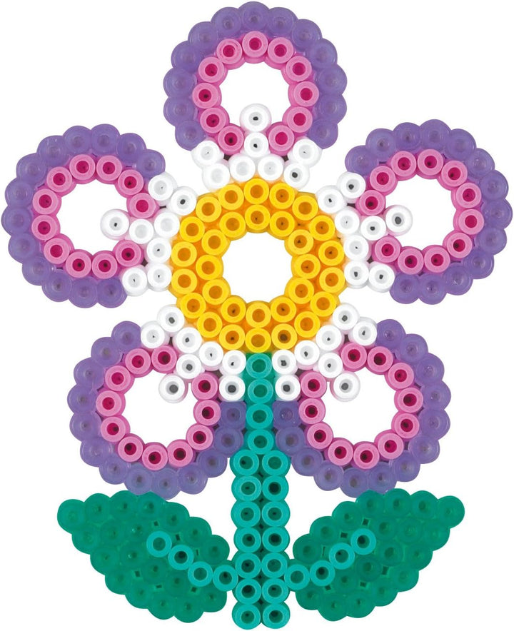 Hama Perlen 3716 Kreativbox Schmuck mit ca. 2.400 bunten Midi Bügelperlen mit Durchmesser 5 mm, 3 St