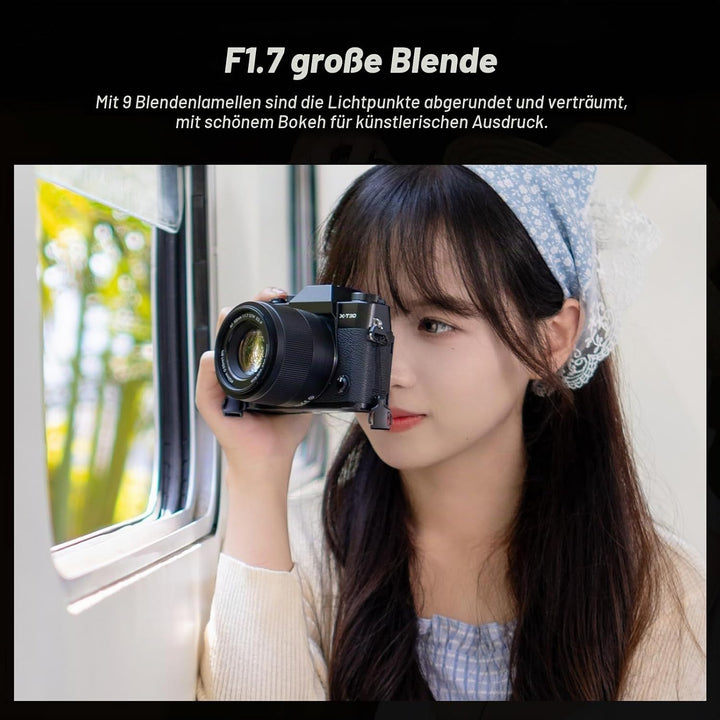 VILTROX 56mm F1.7 für Fuji X-Mount Objektiv,AF 56mm F1.7 für Fuji X Mount Prime Standard Kamera,APS-