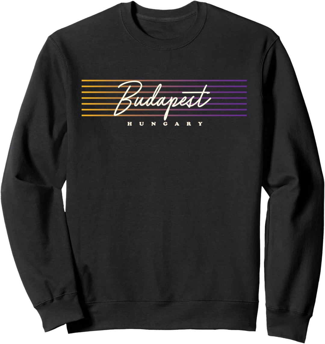 Budapest Souvenir Vintage Ungarn Sweatshirt