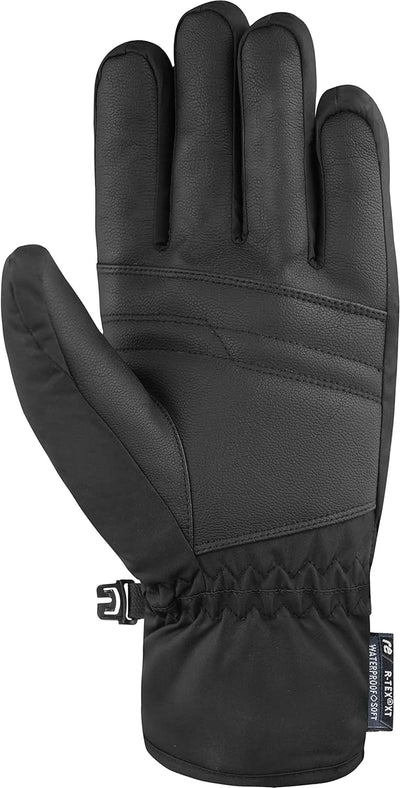 Reusch Herren Baldo R-tex Xt Atmungsaktiv Kurzer Abschluss Winter-Handschuhe 7.5 7701 Black/White, 7