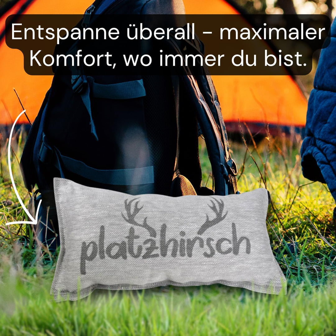 Jokipiin Premium Saunakissen 40 x 22 cm | 100% Made in Finland | ReisekissenLeinen Baumwolle