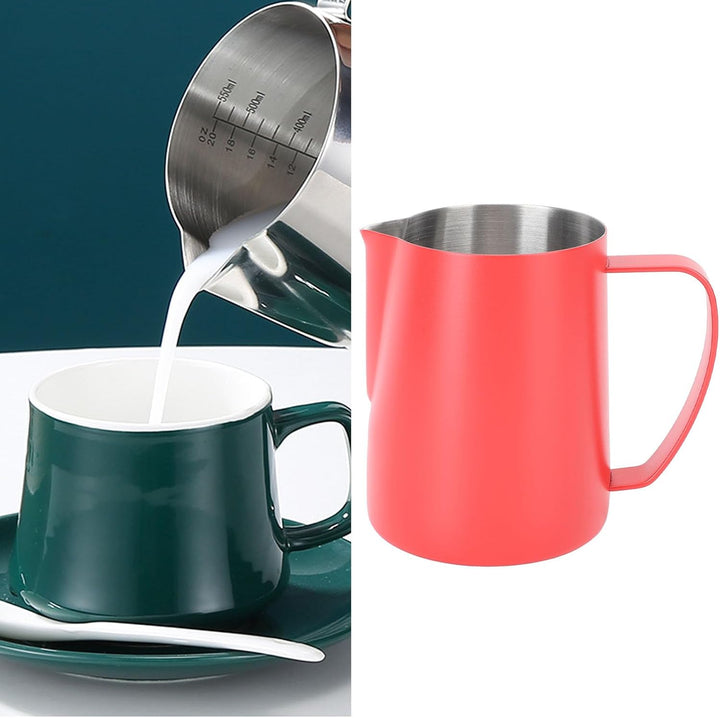 480 Ml Milchaufschäumbecher, Kleiner Milchaufschäumkrug, Milchdampfer, Milchaufschäumbecher Mit Edel