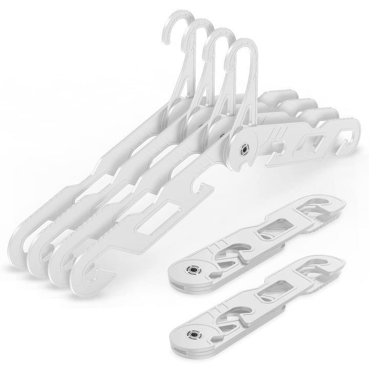 NICEDACK Premium Reisebügel Tragbare Klapp Kleiderbügel Super Bearing Collapsible Hanger Faltbare Kl