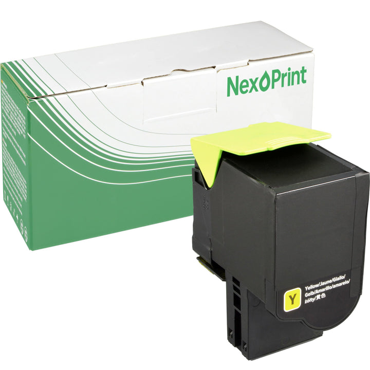 Toner kompatibel zu Lexmark C2320Y0 Yellow MC 2640 adwe MC 2535 adwe MC 2425 adw MC 2325 adw C 2535