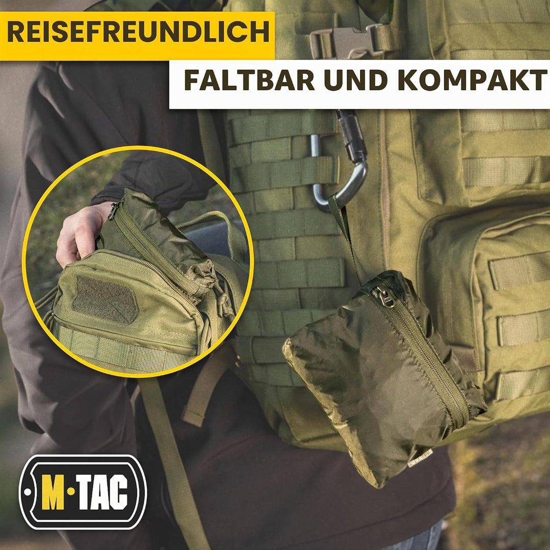 M-Tac Wasserdichter Regenschutz für Wandern, Camping, Reisen L, L