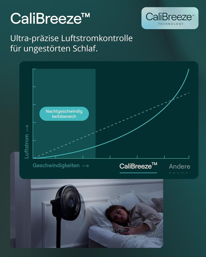 Duux Whisper Flex 2 Ventilator – Ultra Leise 13 dB – Nachtmodus & Timer – Höhenverstellbar (54–92 cm