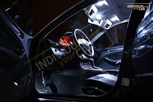 INDIVIDUALise your CAR Innenraumbeleuchtung SET für 3er E46 Limousine (Cool-White) Kaltweiss, Cool-W