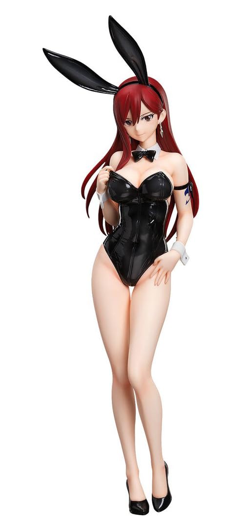 Freeing - Fairy Tail Erza Scarlet 1/4 PVC Figure Bare Leg Bunny Version (Mr)