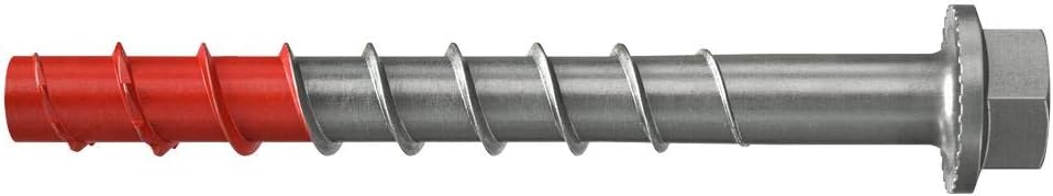 fischer UltraCut FBS II 10x80 25/15/- US Sechskant aus Edelstahl, leistungsstarke Betonschraube mit