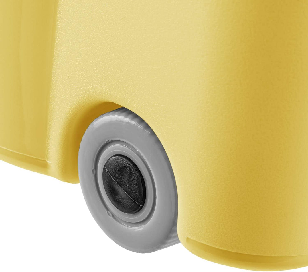 PAFEN Piraten Spielzeugkiste 62l mit Rollen - Schatzkiste 58 x 51 x 37,5cm - Spielzeugbehälter mit D