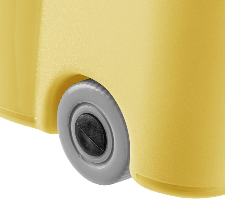 PAFEN Piraten Spielzeugkiste 62l mit Rollen - Schatzkiste 58 x 51 x 37,5cm - Spielzeugbehälter mit D