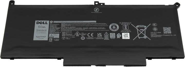 Dell F3YGT Original Akku 60Wh für Latitude 13 (7380), 14 (7480)
