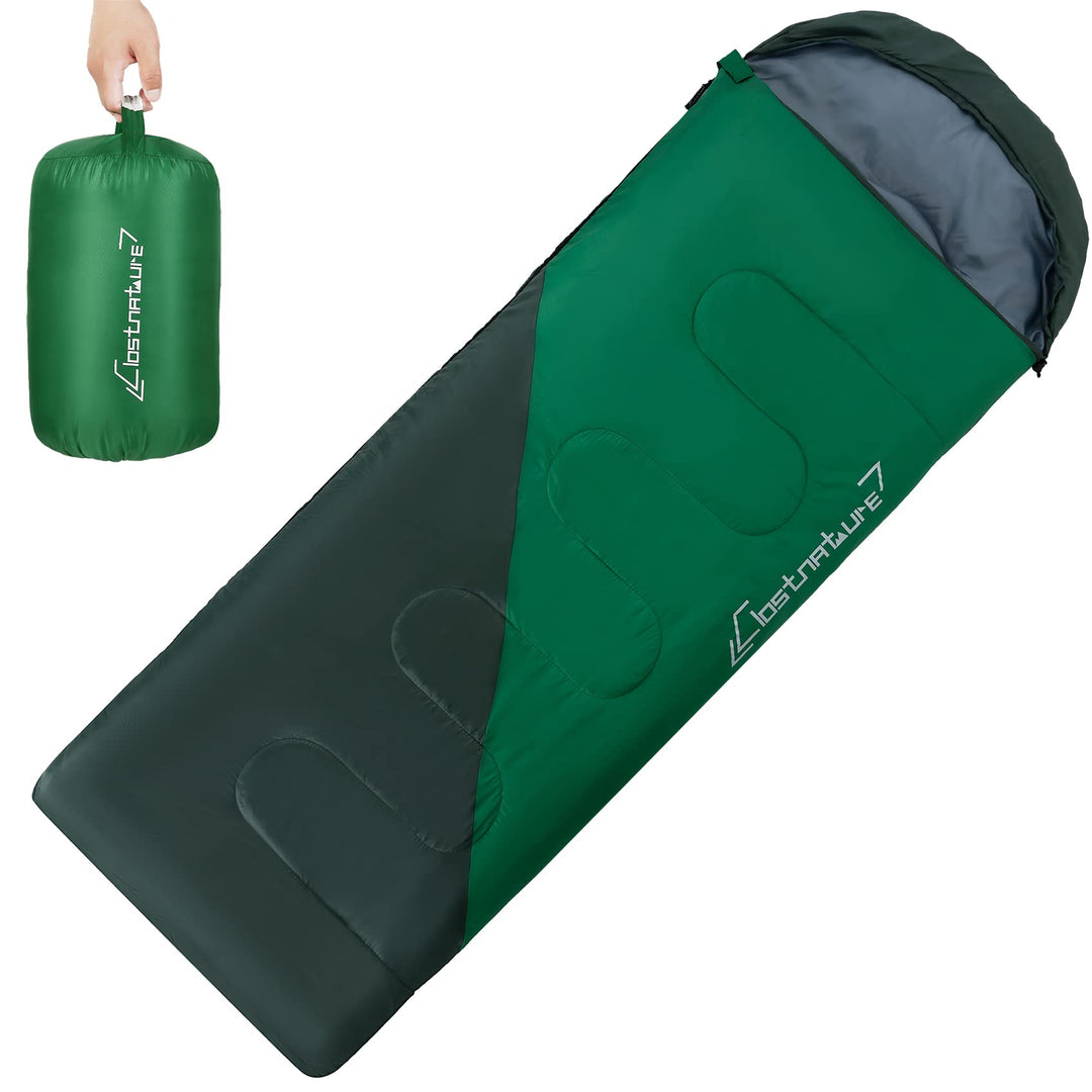Clostnature Leichter Schlafsack für Camping – Outdoor Lässiger Deckenschlafsäcke mit Kleines Packmas