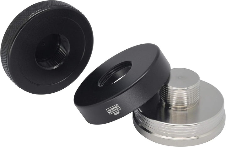 scarlet espresso | Tamper »Grande Flat« für Barista; mit 3D-Rillen zur perfekten Extraktion mit Sieb