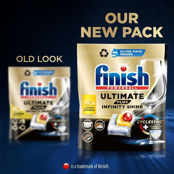 Finish Ultimate Plus Infinity Shine Spülmaschinentabs Bulk | Duft: Zitrone | Grösse: insgesamt 210 S